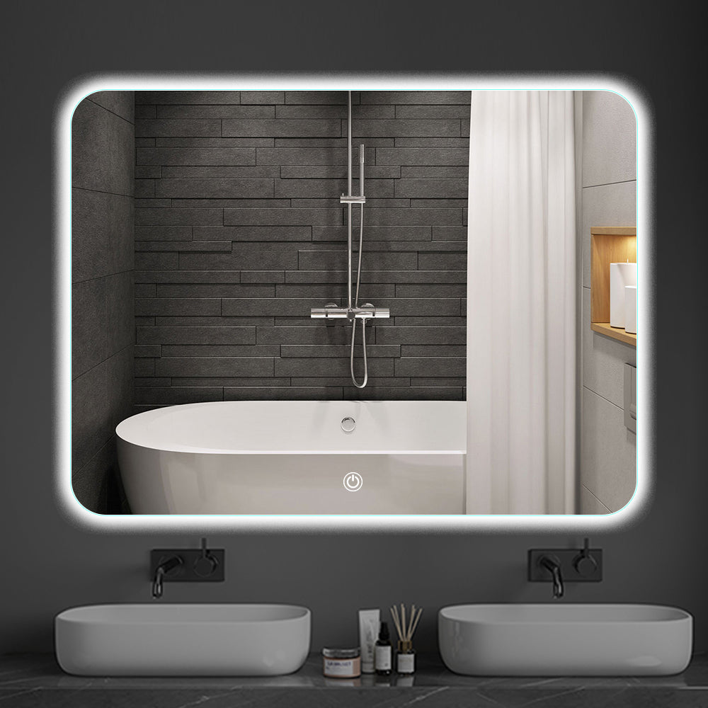 Vision Square LED Mirror - Bathroom Hub