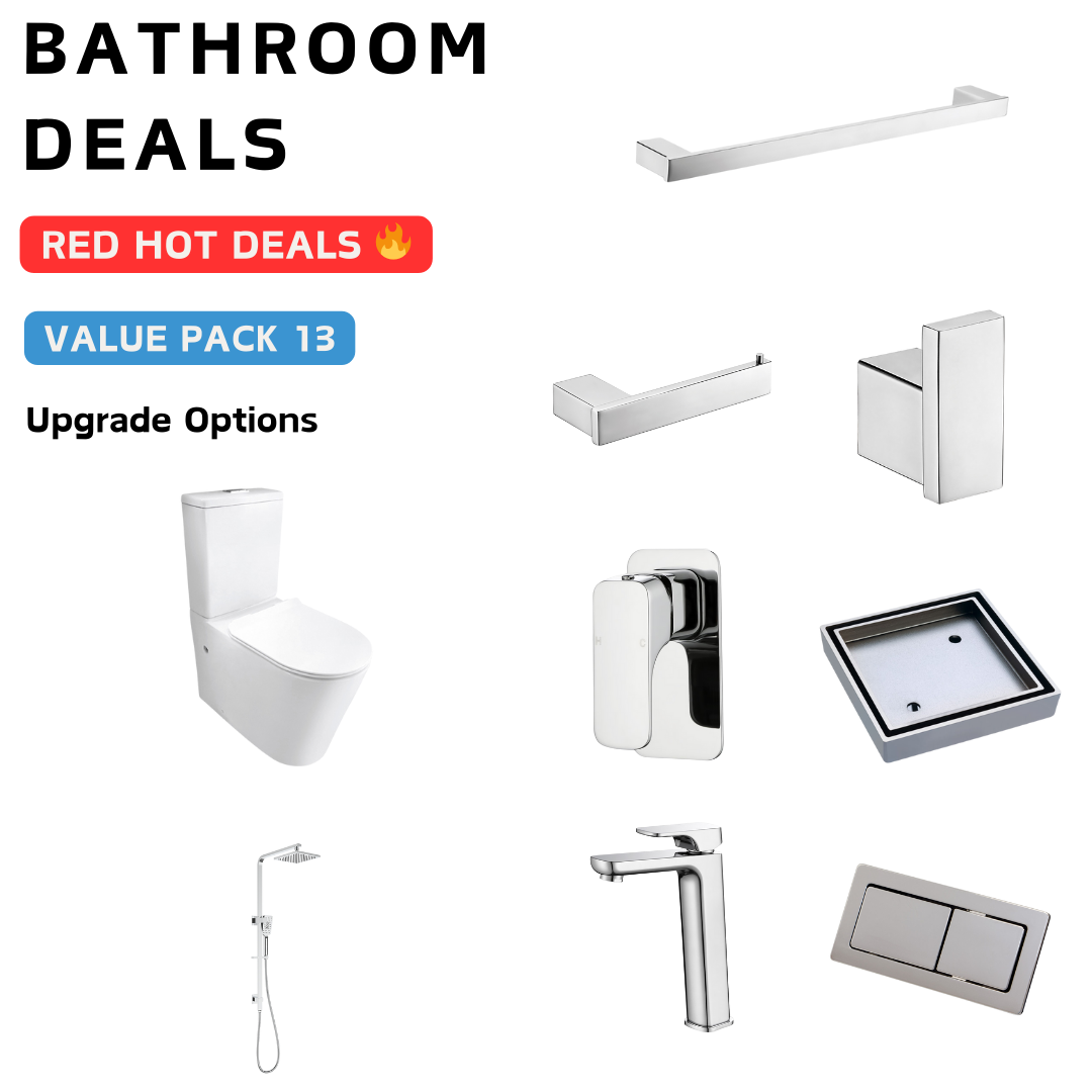 Eden Chrome Bathroom Package Deal
