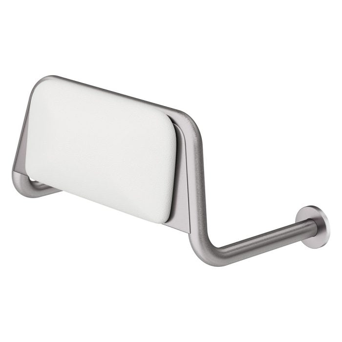 Disabled Toilet Back Rest, Stainless Steel - Bathroom Hub