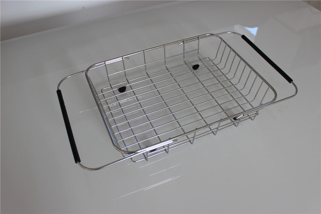 304 Stainless steel colander / basket (33cm x 25cm) - CL3325 - Bathroom Hub