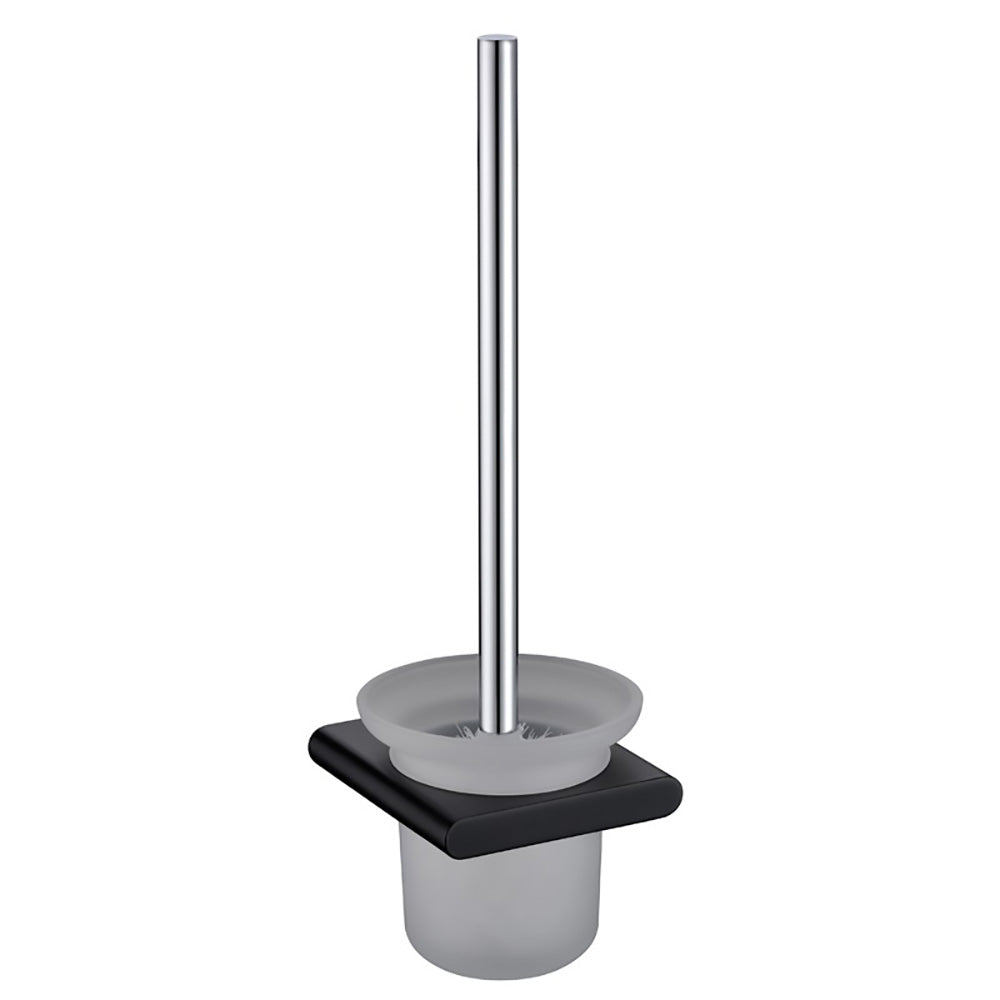 Cora Toilet Brush Holder Matt Black 5308-MB - Bathroom Hub