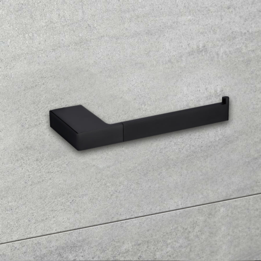 Eden Toilet Roll Holder Matt Black 5604-MB - Bathroom Hub