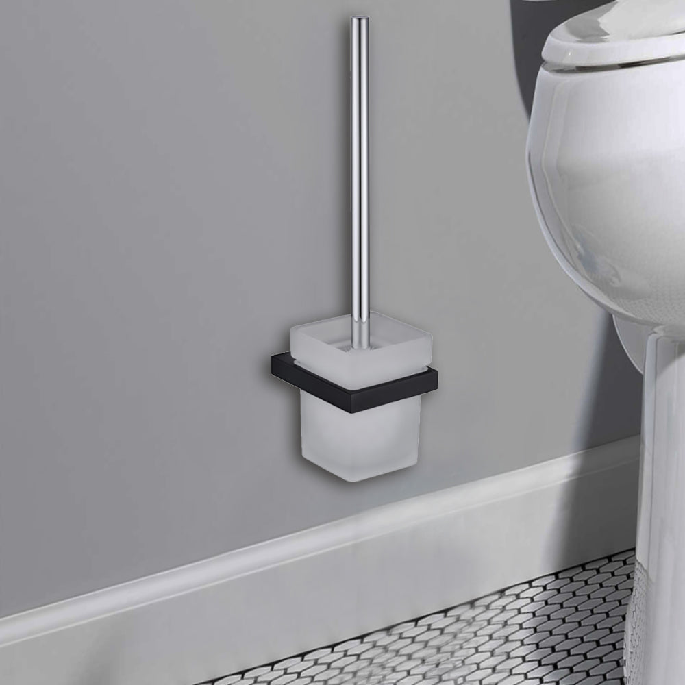 Eden Toilet Brush Matt Black 5608-MB - Bathroom Hub