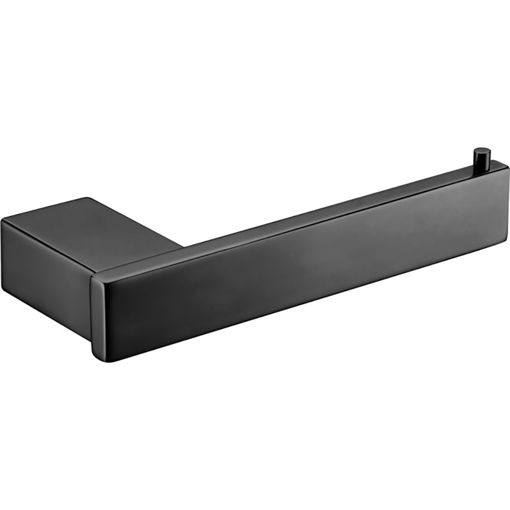 Rosa Toilet Roll Holder Matt Black 6404-MB - Bathroom Hub