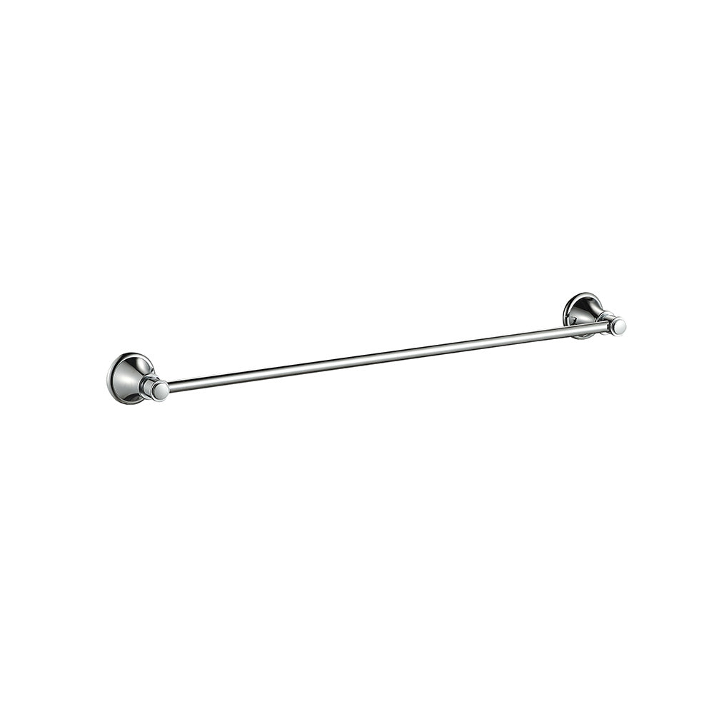 Clasico Vintage Single Towel Rail 600mm - 66501-600 - Bathroom Hub