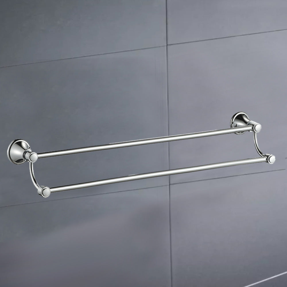 Clasico Vintage Double Towel Rail 600mm - 66502-600
