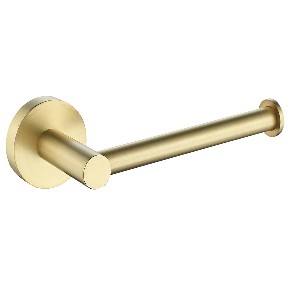 Otus Toilet Roll Holder Brushed Gold 8116A-BG - Bathroom Hub