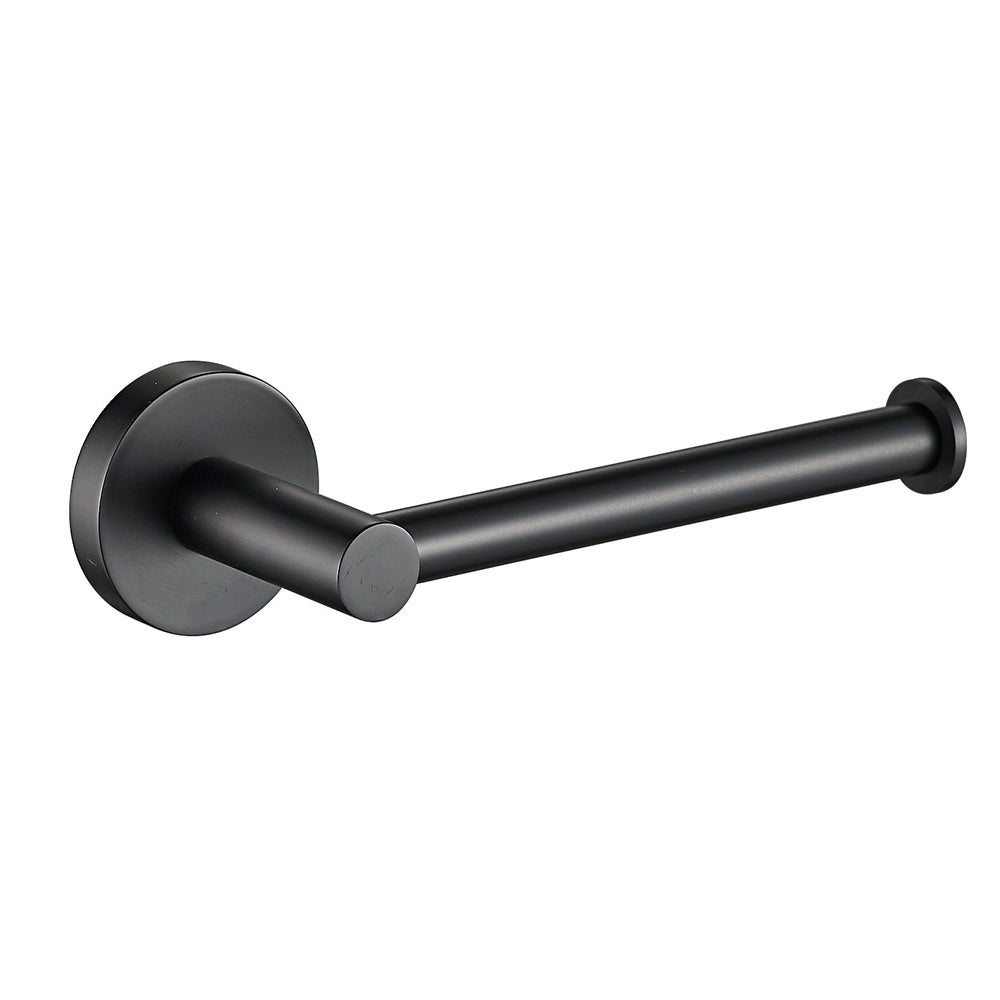 Otus Toilet Roll Holder Matt Black 8116A-B - Bathroom Hub