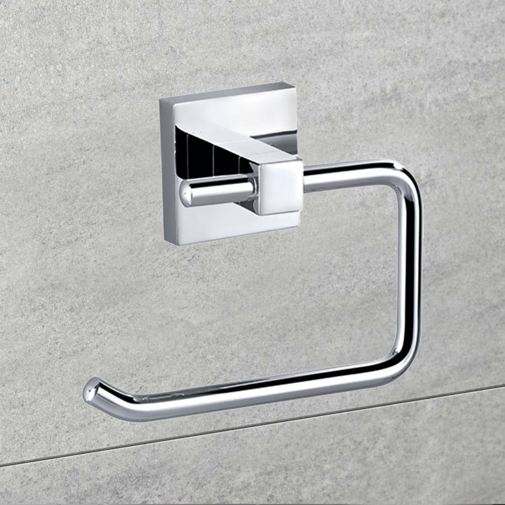 Sara Toilet Roll Holder Chrome 8916 - Bathroom Hub