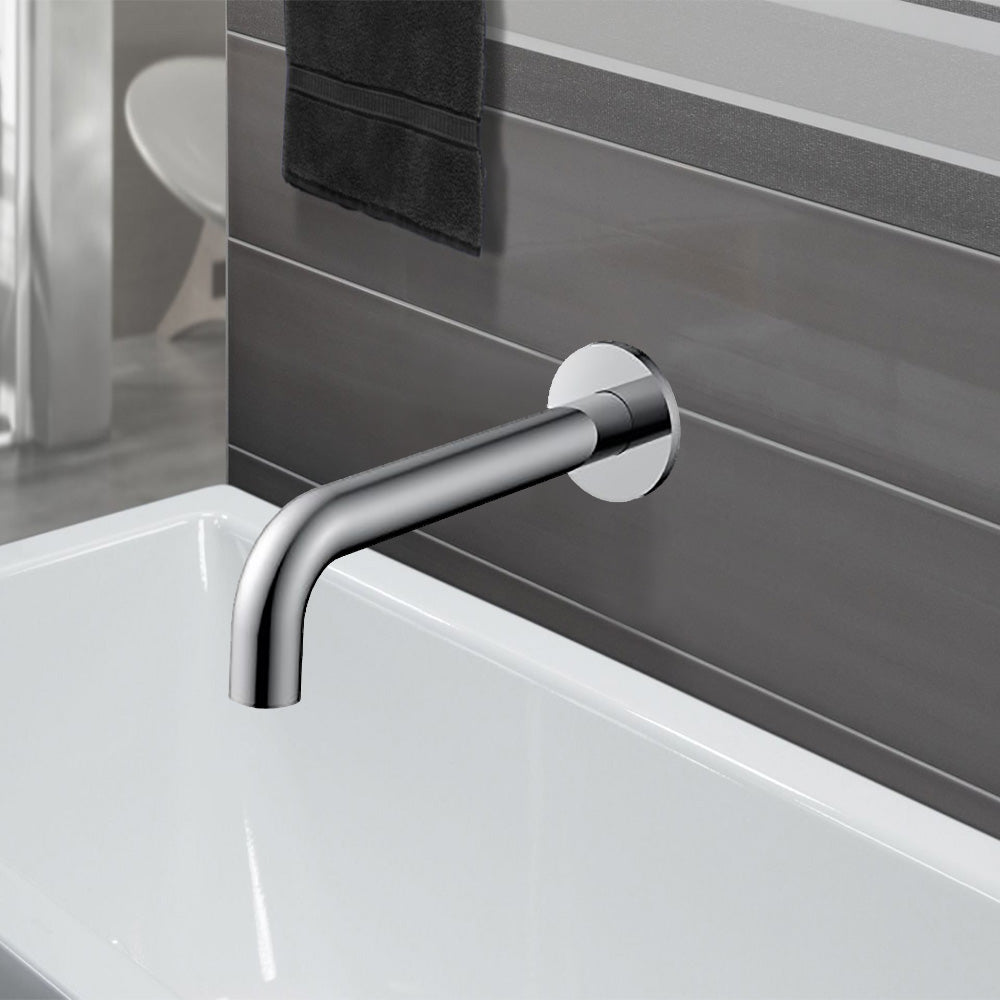 Soko Round Bath Spout Brushed Nickel - HYB77-802LF-BN - Bathroom Hub