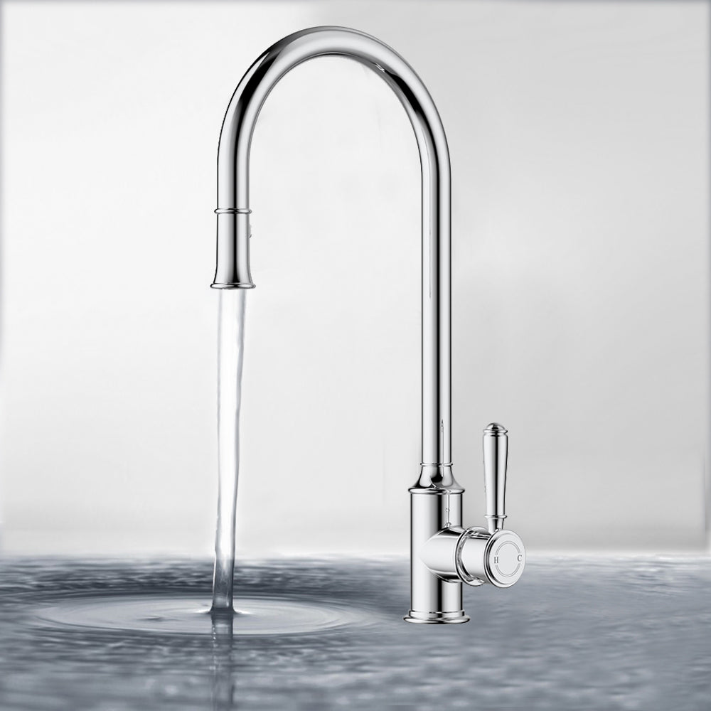 Clasico Pull Out Sink Mixer HYB868-103 - Bathroom Hub