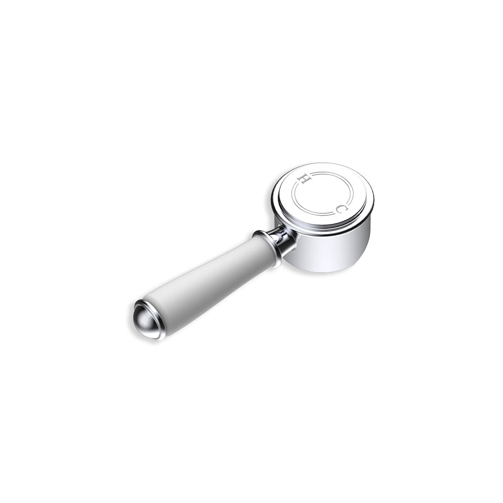 Clasico Ceramic Handle For Wall Mixer - HYB868-301A-HD - Bathroom Hub