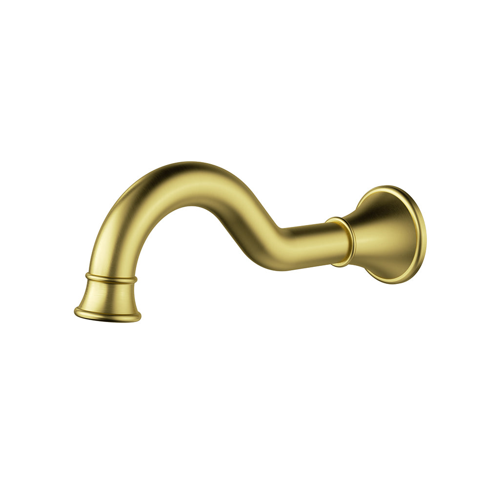 Vintage Spout in Brushed Gold HYB868-801BG - Bathroom Hub