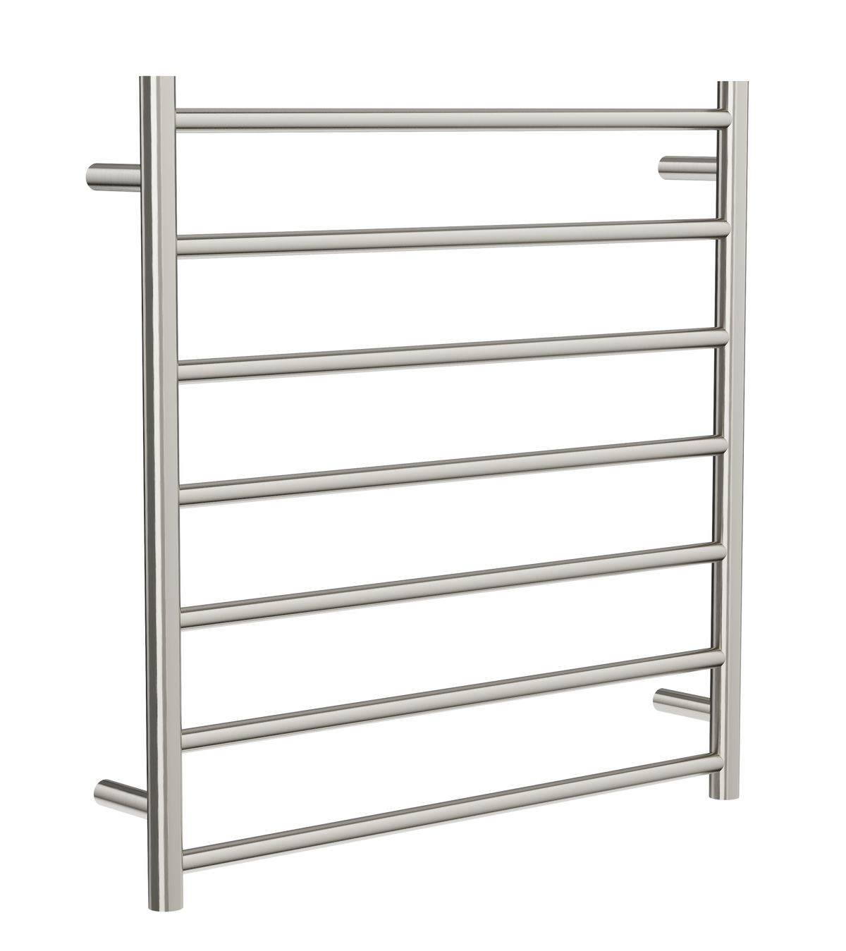 Allegra 7 Bar Heated Towel Rail JY-3328-BN - Bathroom Hub