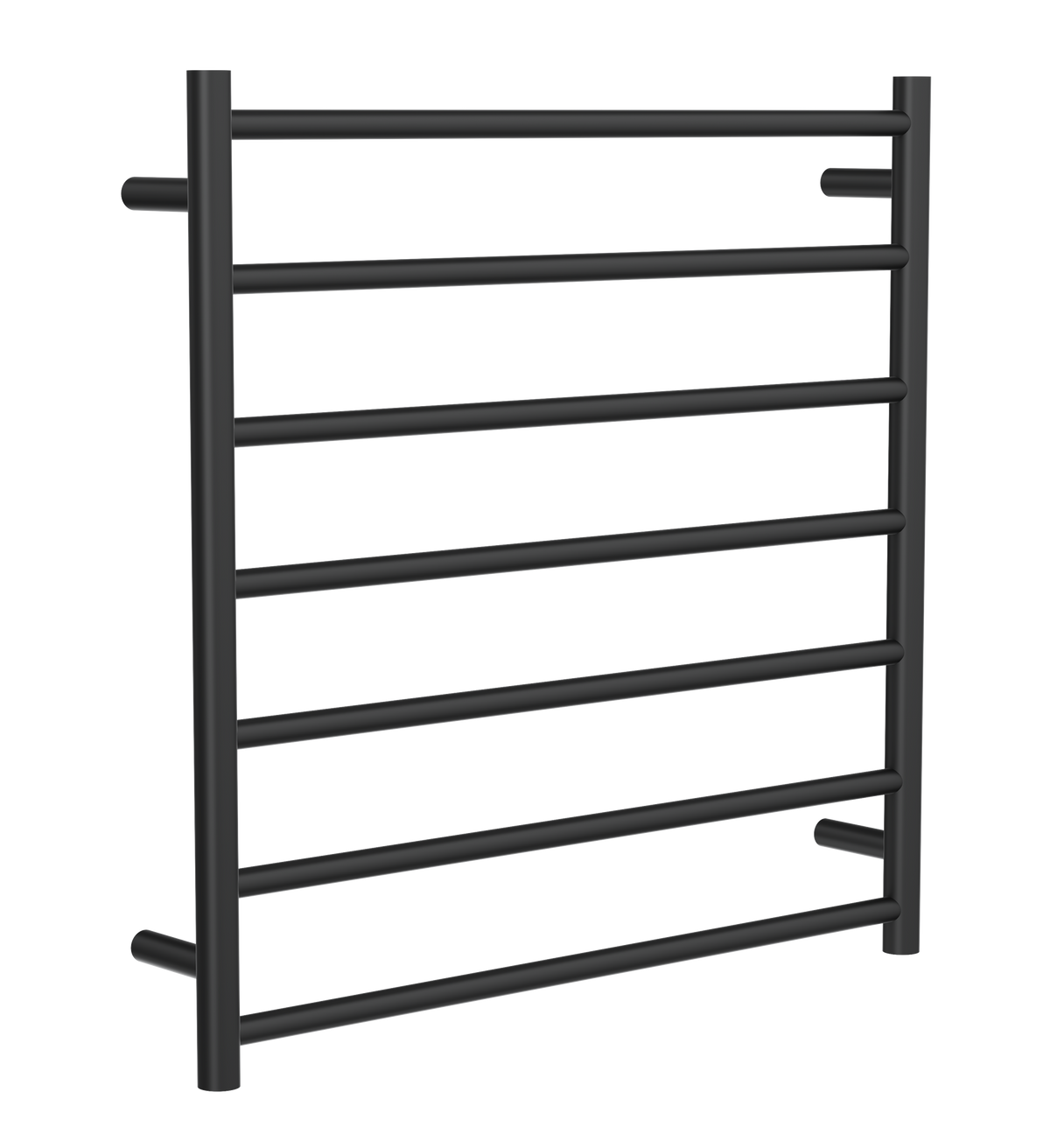 Allegra 7 Bar Heated Towel Rail JY-3328-MB - Bathroom Hub