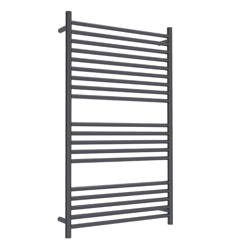 Allegra 19 Bar Wide Heated Towel Rail JY-3319WIDE-MB - Bathroom Hub