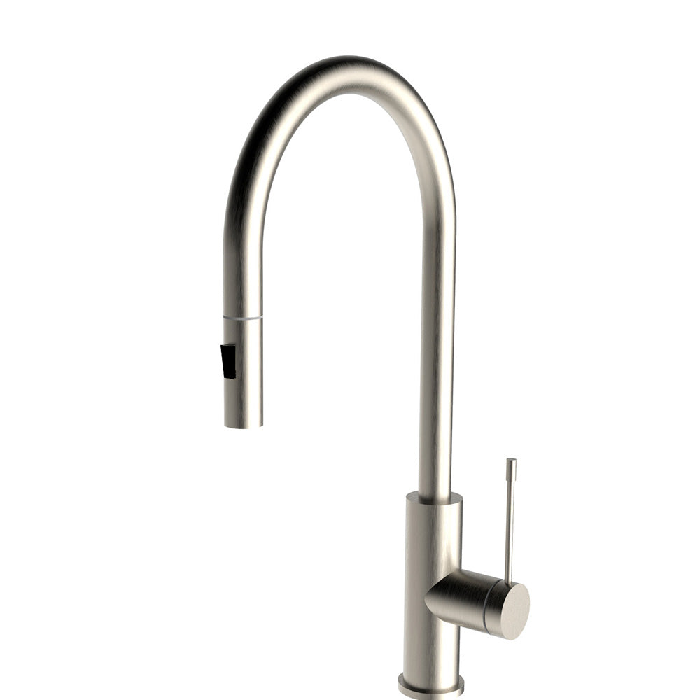 Aziz-II Pull Out Mixer Brushed Nickel - PCC1003BN - Bathroom Hub