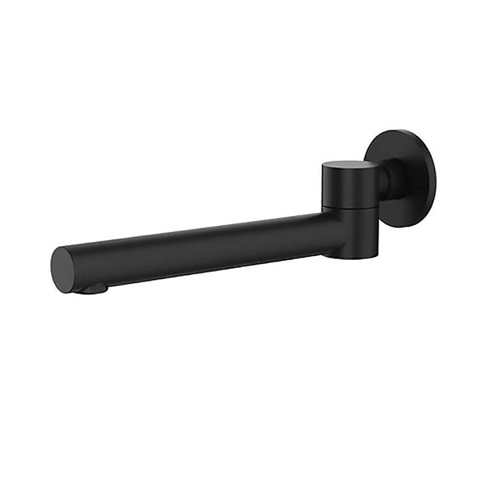 Otus Swivel Bath Spout Matte Black - PHD1005SW-MB - Bathroom Hub