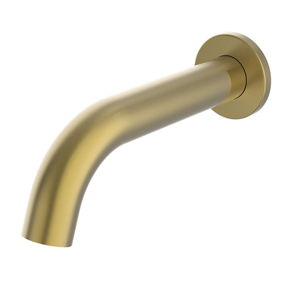 Otus Slimline SS Bath Spout Brushed Gold PHD1007SS-220BG - Bathroom Hub