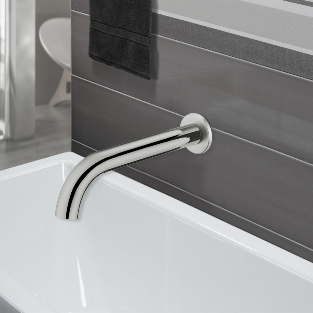 Otus Slimline SS Bath Spout Stainless Steel PHD1007SS-220 - Bathroom Hub
