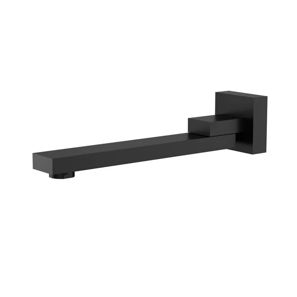 Rosa Square Swivel Bath Spout Matte Black PHD1008SW-MB