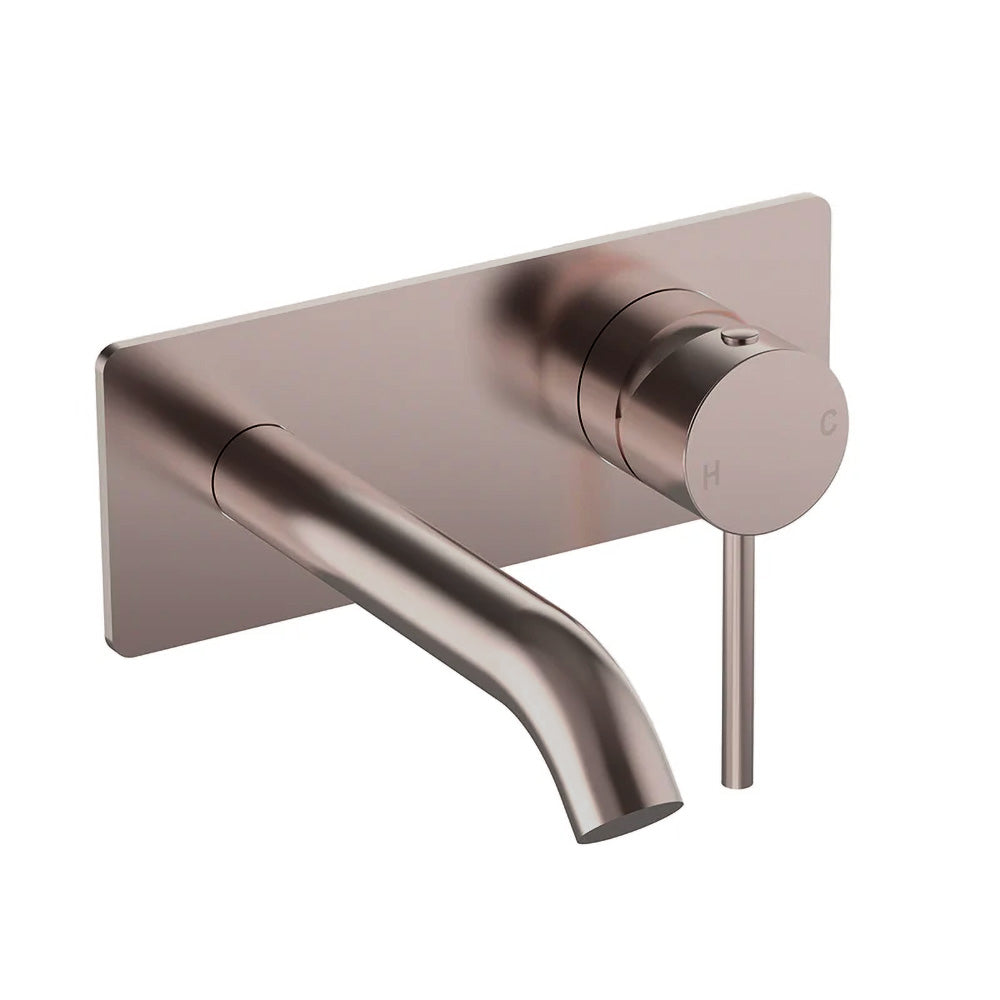 Otus Slimline SS Wall Basin Mixer Trim Kits Brush Bronze PLC3003SS-TK-BB