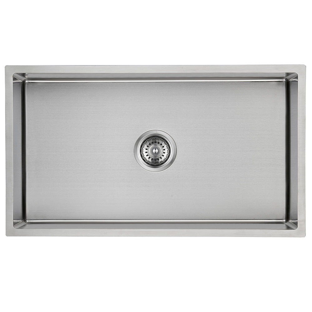 New Cora Single Bowl Kitchen Sink 760 x 440mm PR7040N - Bathroom Hub