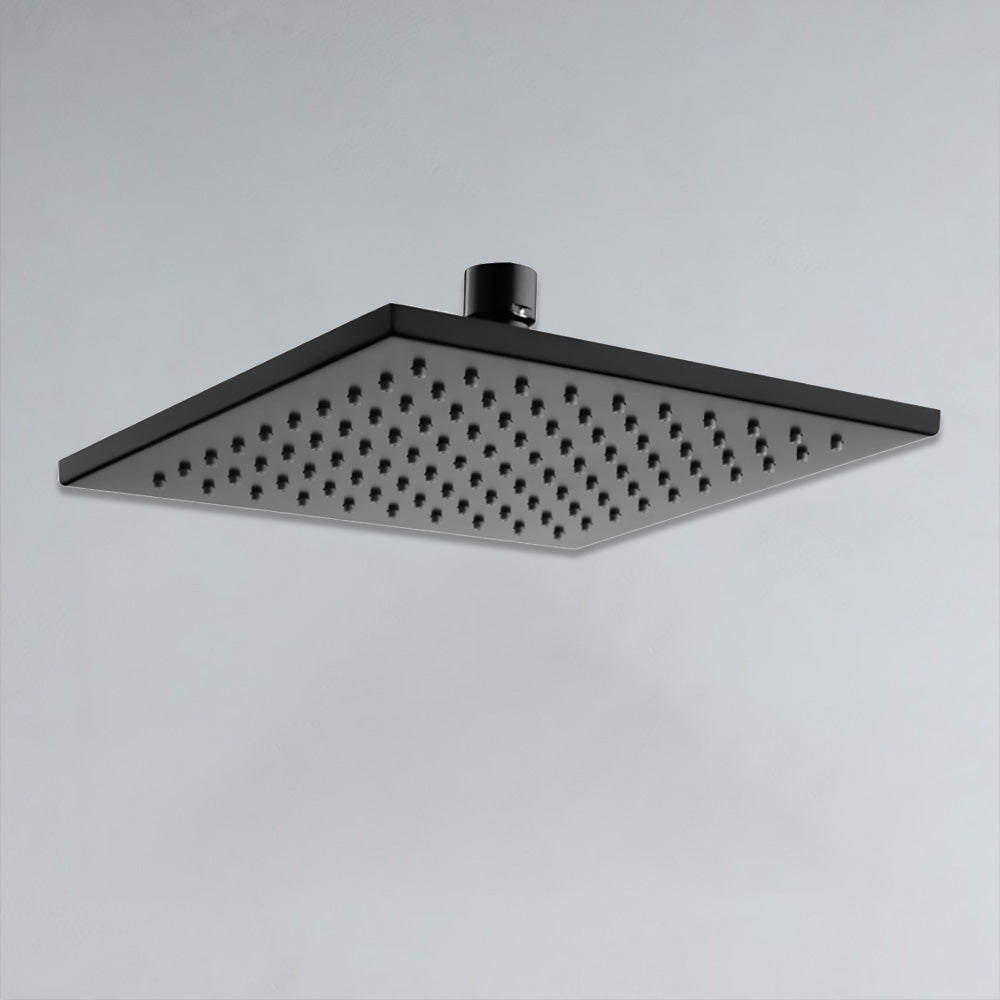Eden Square Shower Head 200mm Matt Black PRB1067N-B