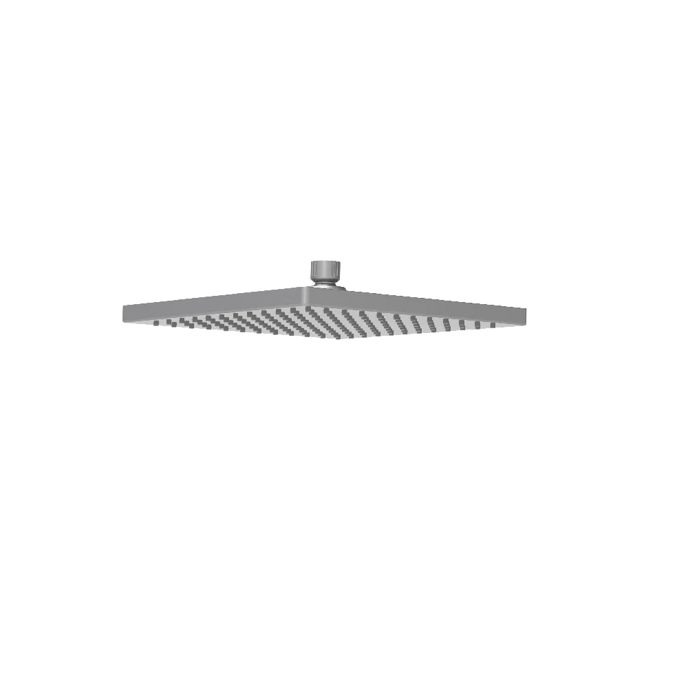 Rosa Square Shower Head 250mm Gunmetal - PRP321001-GM