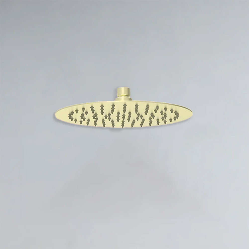 Dove Round SS Shower Head 250mm French Gold - PRS0901N-R-FG