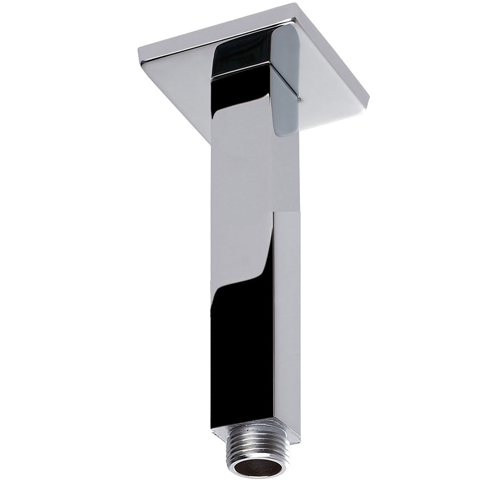 Square Vertical Ceiling Shower Arm 100mm PRY002D