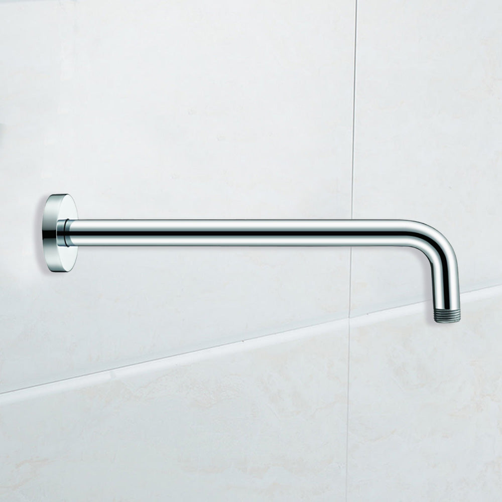 Round Horizontal Shower Arm 400mm PRY006 - Bathroom Hub