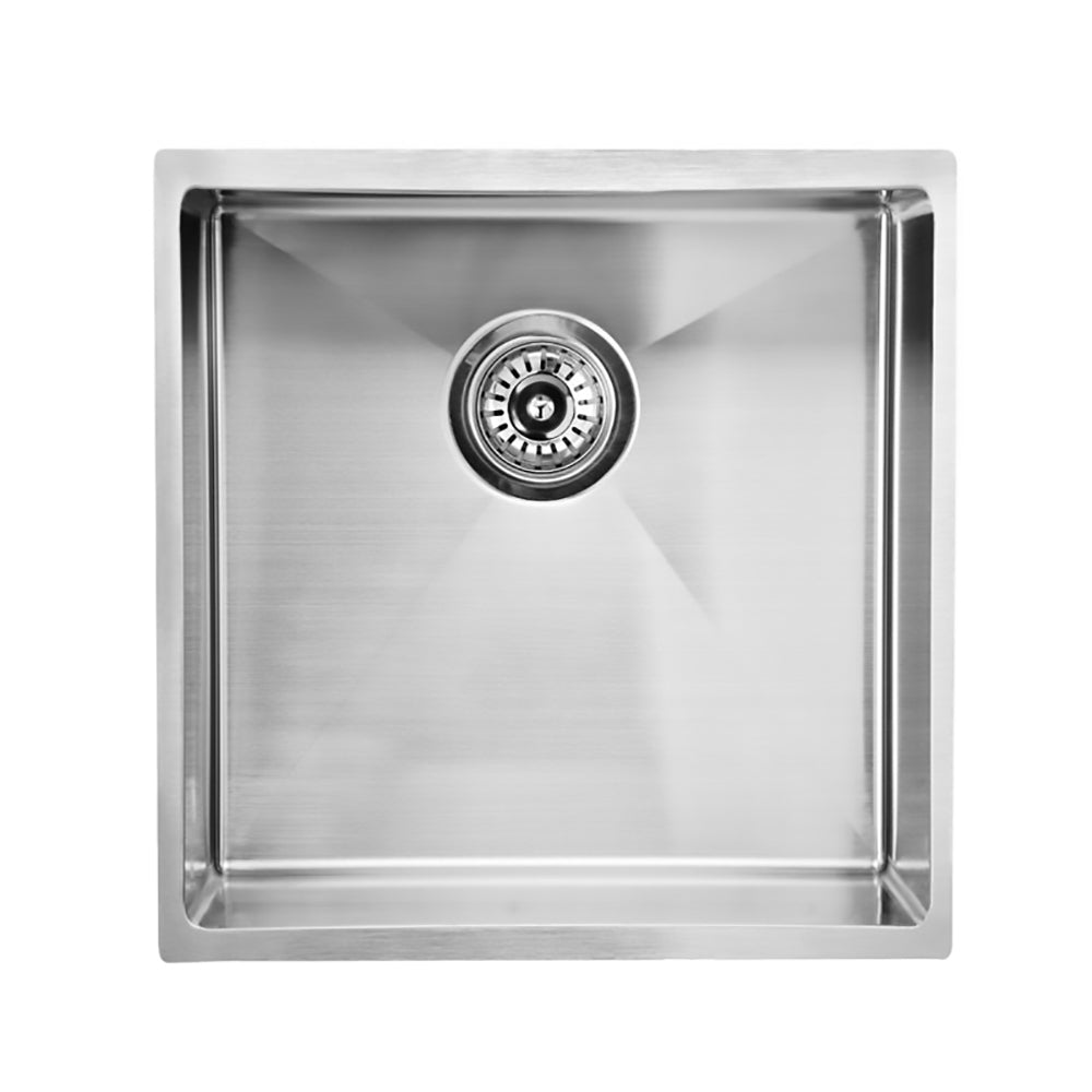 Eden Single Bowl Kitchen Sink 440 x 440mm PS400R - Bathroom Hub
