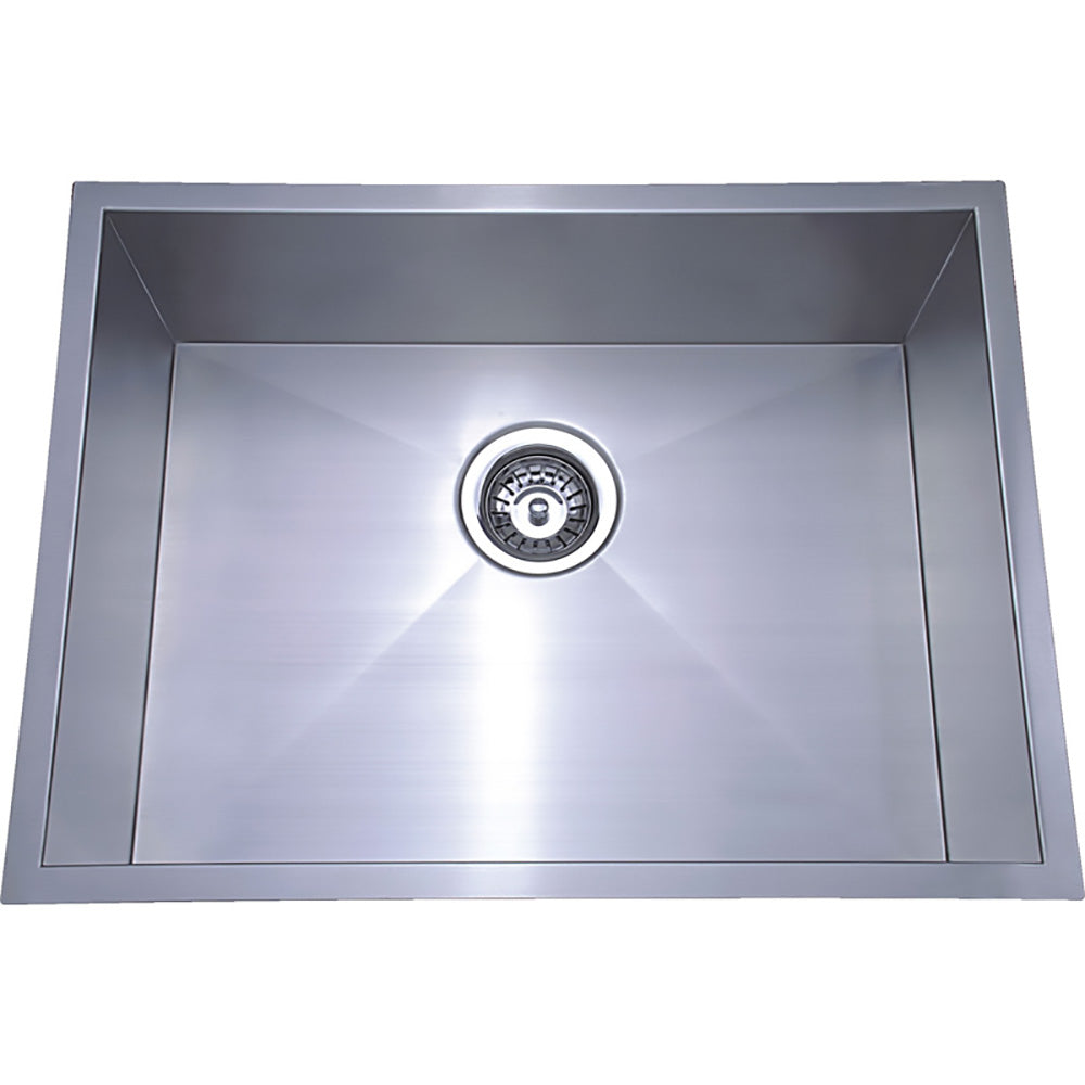 Eden Single Bowl Kitchen Sink 580 x 440mm - Bathroom Hub
