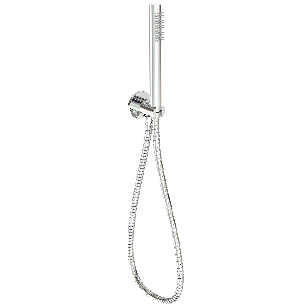 Tube Hand Shower on Bracket Chrome PSH003-2 - Bathroom Hub