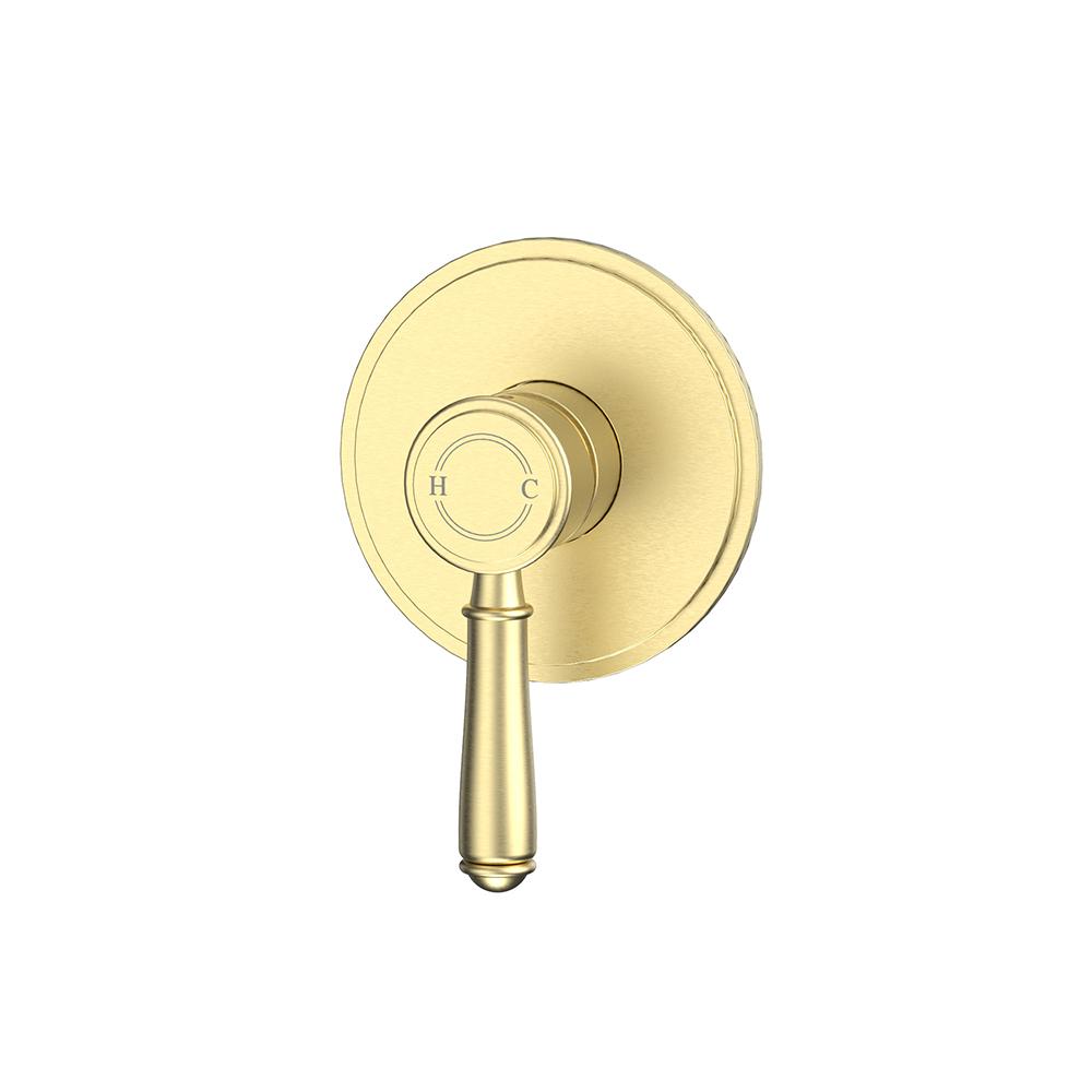 Vintage Wall Mixer Trim Kits in Brushed Gold - HYB868-301TK-BG