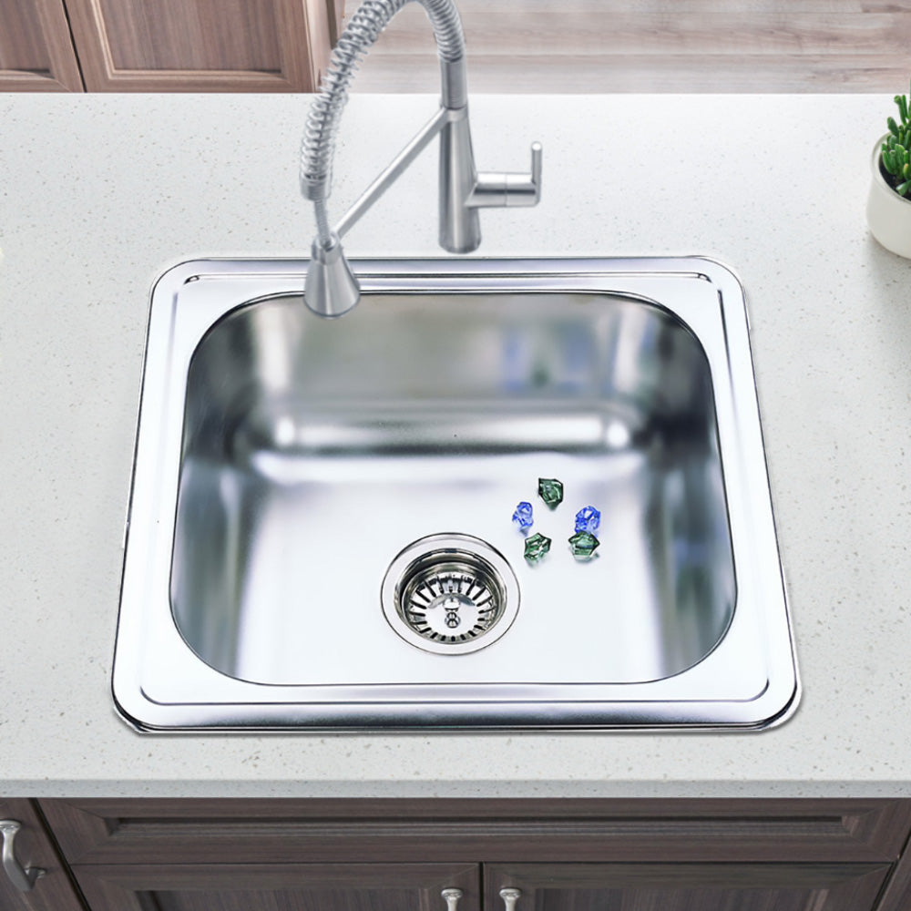Kitchen Sink 490 x 440mm YH121C - Bathroom Hub
