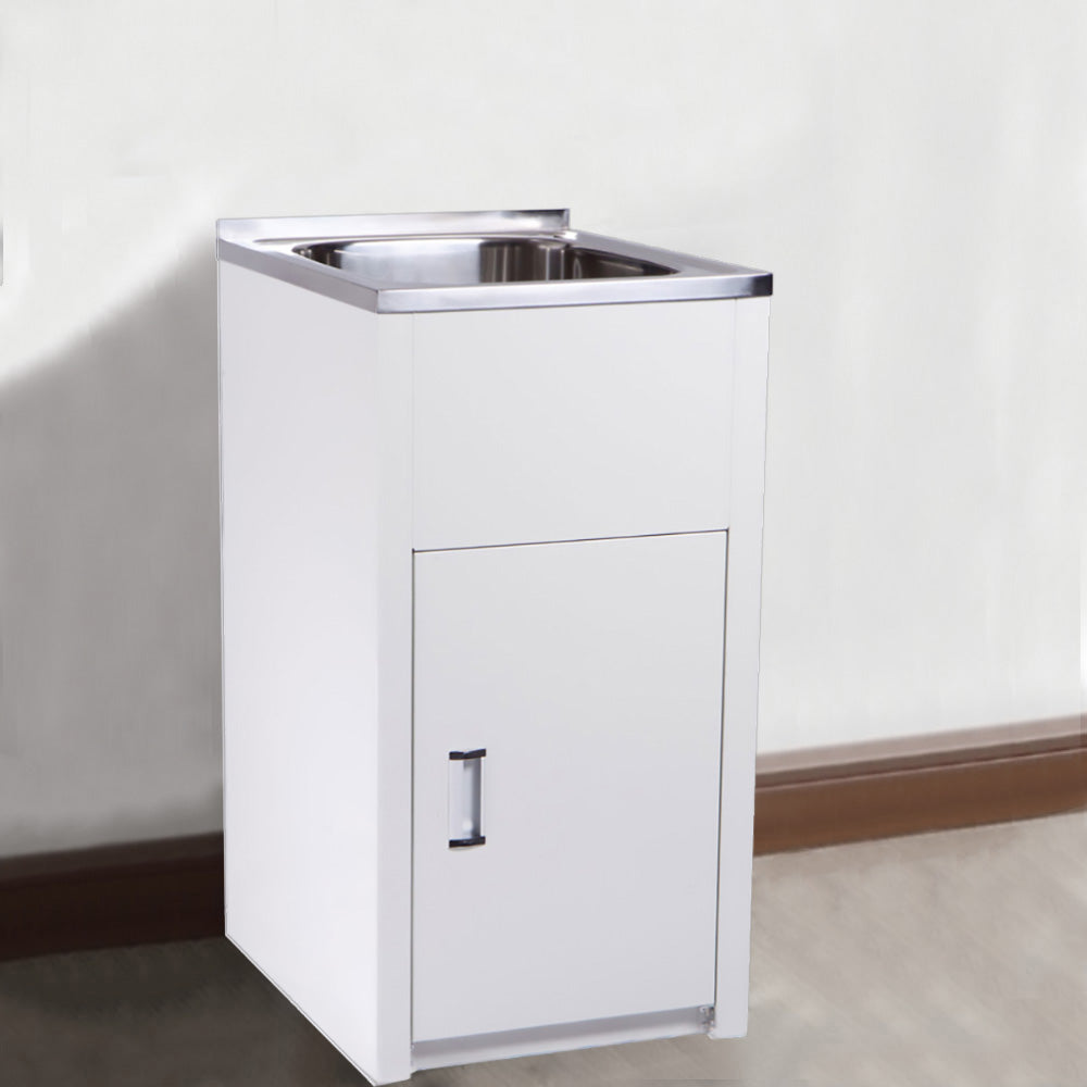 Laundry Tub with Cabinet 375 x 545 x 870mm YH231L - Bathroom Hub
