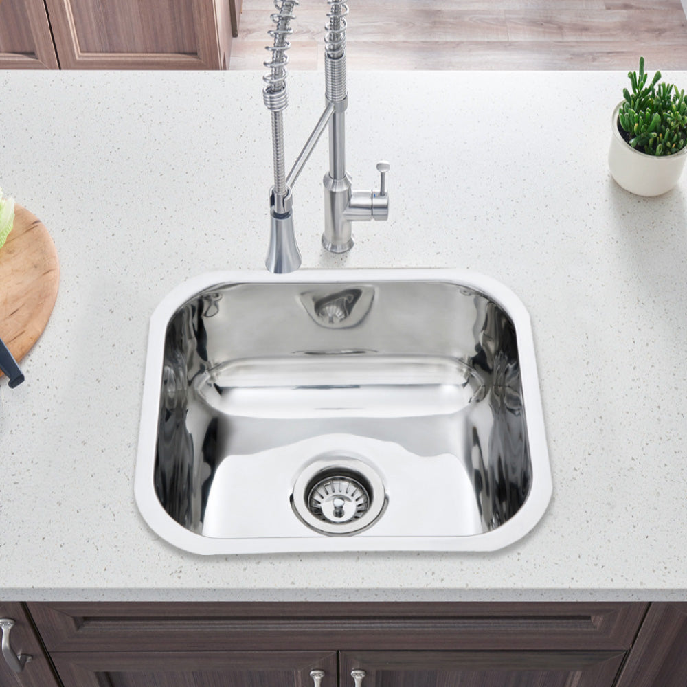 Cora Kitchen Sink 485 x 395mm YH238A - Bathroom Hub