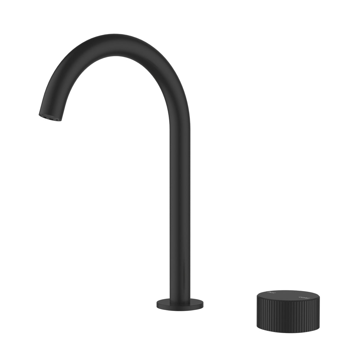 Soko Hob Basin Mixer - Matt Black HYB77-208MB - Bathroom Hub