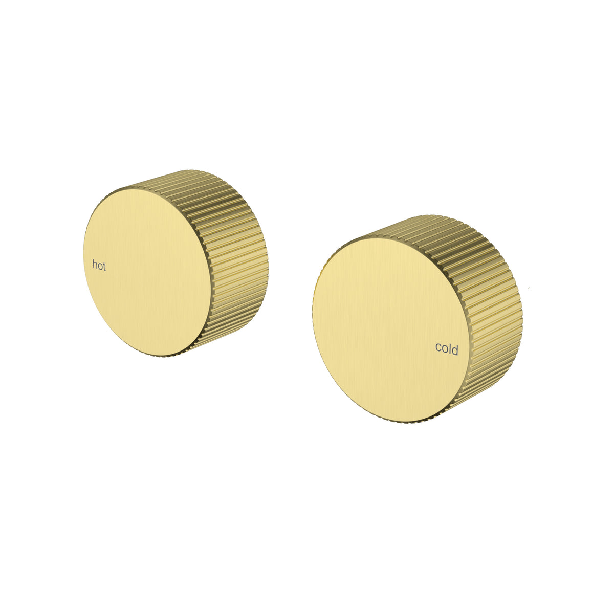 Soko Quarter Turn Wall Top Assemblies - Brushed Gold HYB77-9902BG - Bathroom Hub
