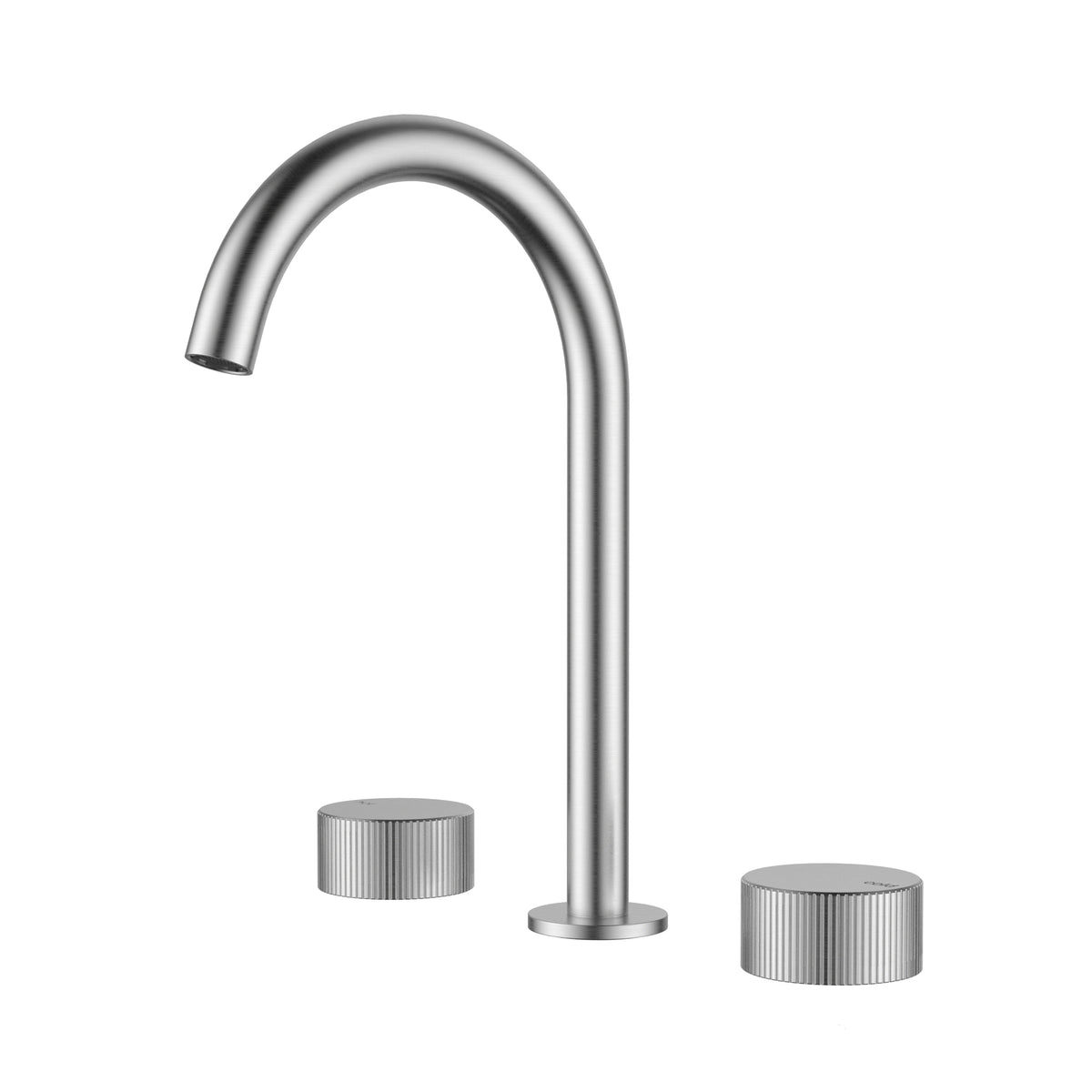 Soko Quarter Turn Basin Set - Brushed Nickel HYB77-9904BN - Bathroom Hub
