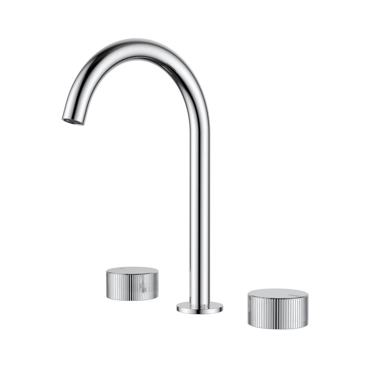 Soko Quarter Turn Basin Set - Chrome HYB77-9904 - Bathroom Hub