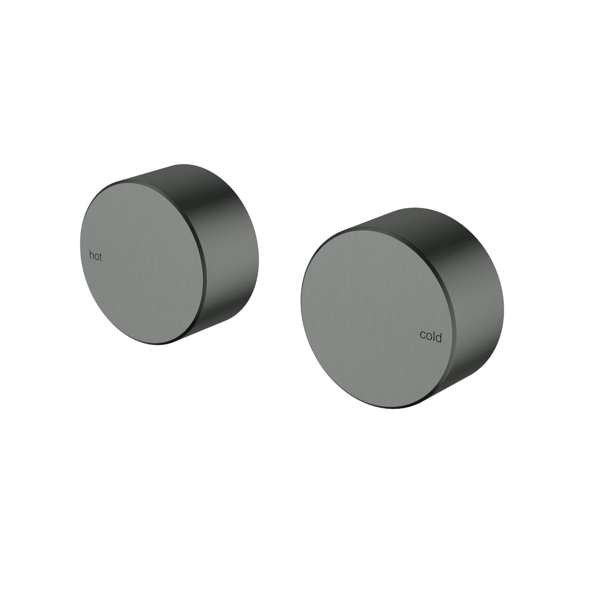Hali Quarter Turn Wall Top Assemblies - Gunmetal HYB88-9902GM - Bathroom Hub