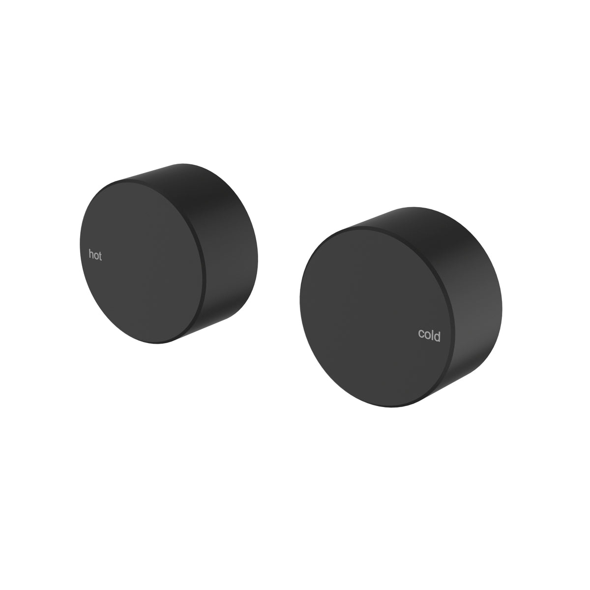 Hali Quarter Turn Wall Top Assemblies - Matt Black HYB88-9902MB - Bathroom Hub