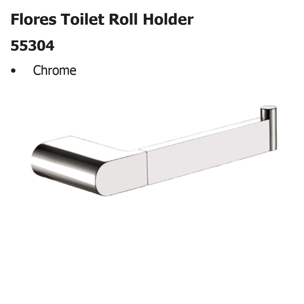 Flores Toilet Roll Holder 55304 - Bathroom Hub