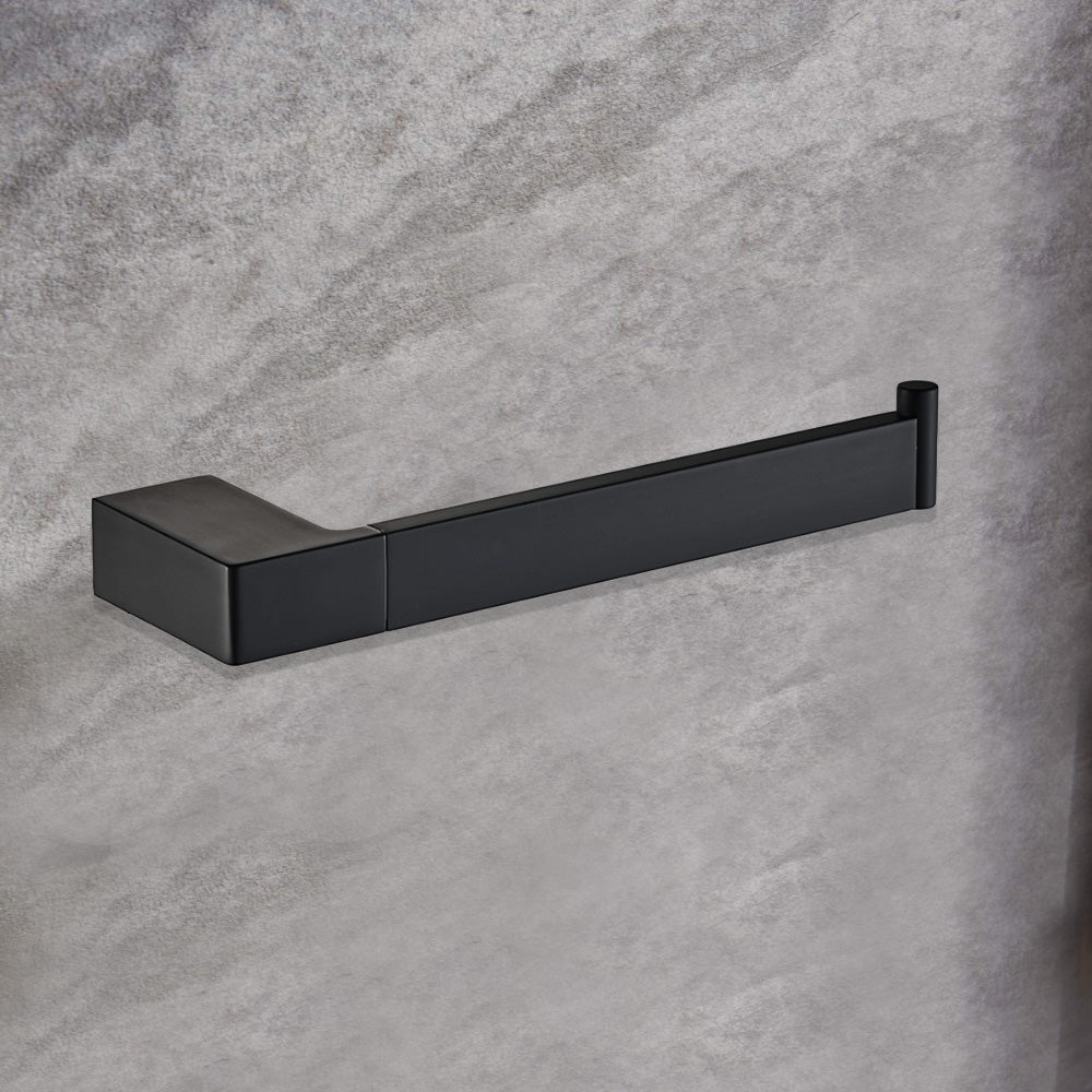Ceram Towel Bar Matt Black 55605-MB - Bathroom Hub