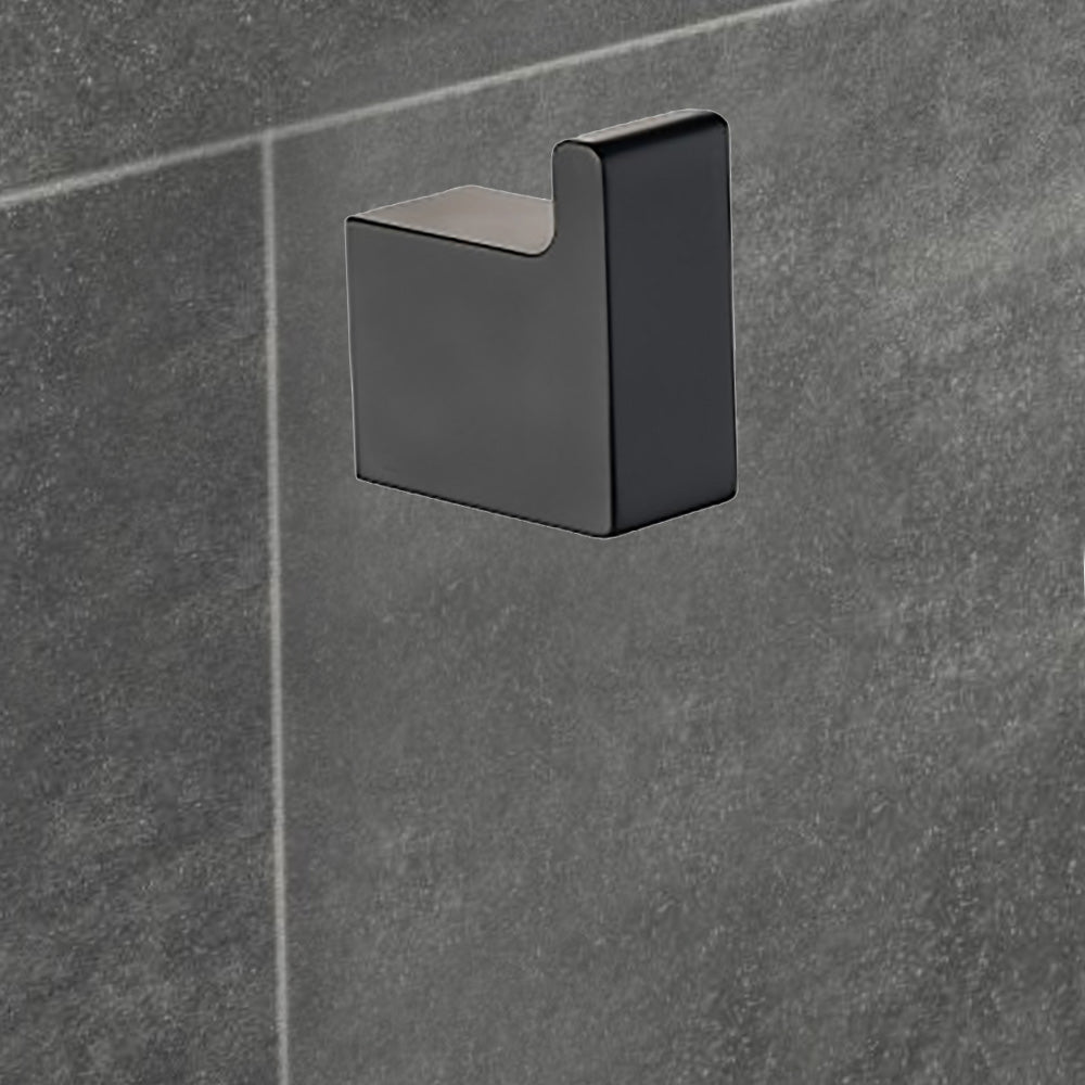 Ceram Robe Hook Matt Black 55606-MB In Sydney