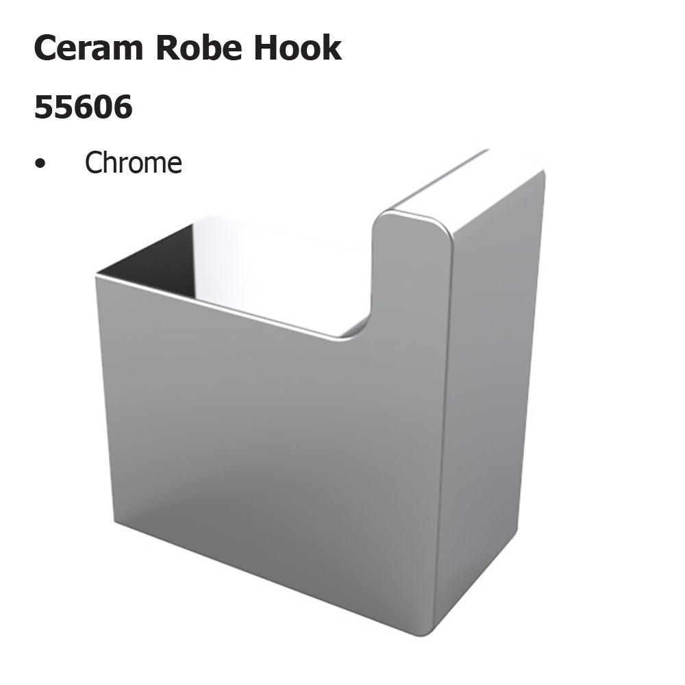 Ceram Robe Hook 55606 In Sydney | Bathroom Hub