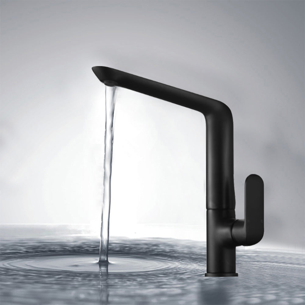 Kara Sink Mixer Matt black HYB11-101MB - Bathroom Hub